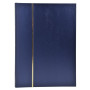 ALB.TIMB. 30,5X22,5 Simili cuir Bleu 48p