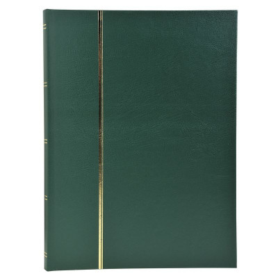 ALB.TIMB. 30,5X22,5 Simili cuir Vert 48p