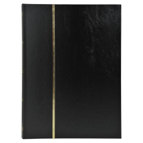 ALB.TIMB. 30,5X22,5 Simili cuir Noir 16p