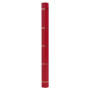 ALB.TIMB.22,5X30,5 Simili cuir rouge 16p