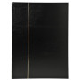 ALB.TIMB. 30,5X22,5 Simili cuir Noir 64p
