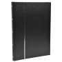 ALB.TIMB. 30,5X22,5 Simili cuir Noir 64p