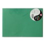 Sachet de 5 enveloppes Pollen 162x229 vert sapin