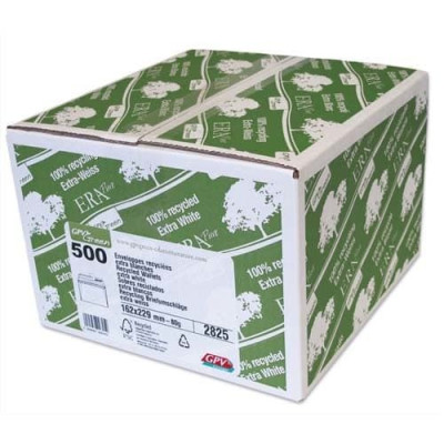 GPV B/500 ENV 80G 162X229 BLC RECY 2825