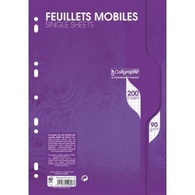 7000, Feuillets mobiles s/film 21x29,7 200p Q.5x5 90g