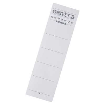 Etiquettes carton pour classeurs a levier plastique 80 mm Esselte, Lot de 10, Bl