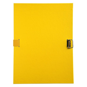CHEM. EXT. PLASTIQUE  AVEC RABAT JAUNE