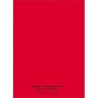 1ER CAHIER 24X32 96P 5X5 POLYPRO 90G - ROUGE