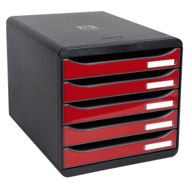BIG-BOX PLUS noir/rouge carmin glossy