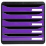 BIG-BOX PLUS Iderama noir/violet glossy