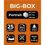 BIG-BOX Office gris lumiere/granit