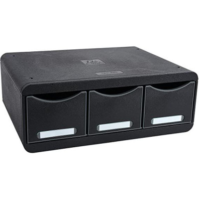 TOOLBOX MAXI 3 tiroirs ECOBlack noir