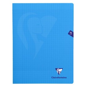 Mimesys cahier piqué polypro 24x32cm 96p séyès Bleu