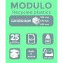 MODULO A3+ 10 tiroirs gris lumière/bleu