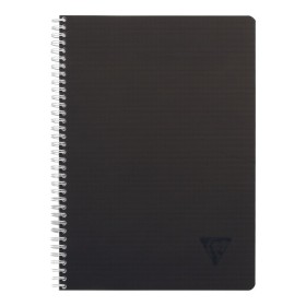 Linicolor cahier reliure intégrale 21x29,7cm 180p Q.5x5 INTENSIVE Noir