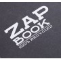 Zap Book encollé A5 160F 80g Noir