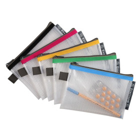 Pochette zip EVA A6 assorti