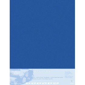 Pastelmat contrecollé  70x100 5F Bleu foncé