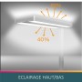 LAMPADAIRE LIXUS LED GRIS METAL SOCLE PRISE EUROPE