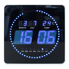 PENDULE FLO LED NOIR