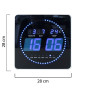 PENDULE FLO LED NOIR