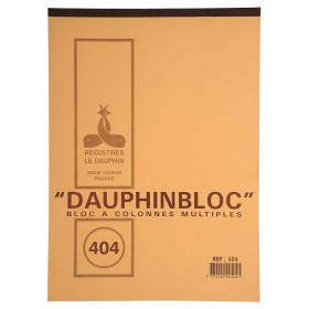 Dauphinbloc® 297X210 4 colonnes 50 feuillets
