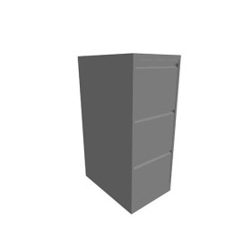 CLASSEUR A TIROIRS A4 3T H101,6 L41,3 P62,2CM GRIS ANTHRA.SC