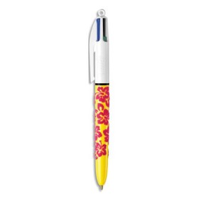 BIC STYLO BILLE 4 COUL VELOUR 9672771