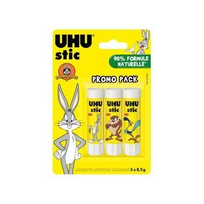 UHU 3 tubes de colle Stic blanc 8g Licence