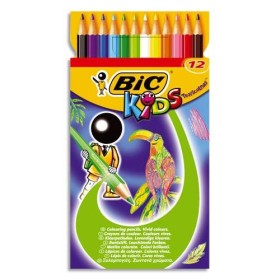 BIC Etuis  de 12 crayons TROPICOLORS 2 ASS 832566