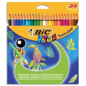 BIC Etuis  de 24 crayons TROPICOLORS 2