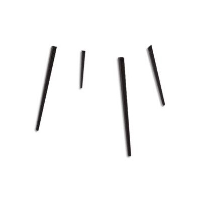 MOB L/4 PIEDS CURVE NOIR PININ