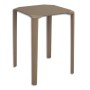 MTI TABLE EXT CARRE TAUP MT-O901T-TAUPE