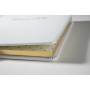 Livre d'or cuir Alpille 26X22 blanc +/t