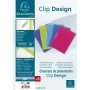 Chemises Clip Design coul. Ass. Clip BLC