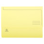 Pt 10 chemises poche SUPER A4 jaune