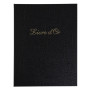 Livre d'or balacron Noir 26x22 +/titre