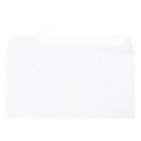Paquet de 20 enveloppes Pollen 110x220 blanc irisé