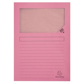 Pt 100 chemises à fenêtre SUPER rose