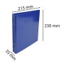 Classeur A5 2anx 25mm Iderama assorti