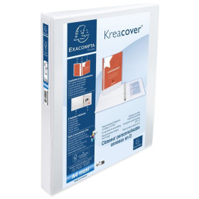 Classeur personnalisable 2anx D30 blanc