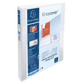 Classeur personnalisable 2anx D20 blanc