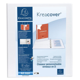 Classeur personnalisable 2anx D40 blanc