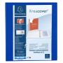 Classeur personnalisable 4anx D50 bleu