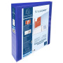 Classeur personnalisable 4anx D50 bleu