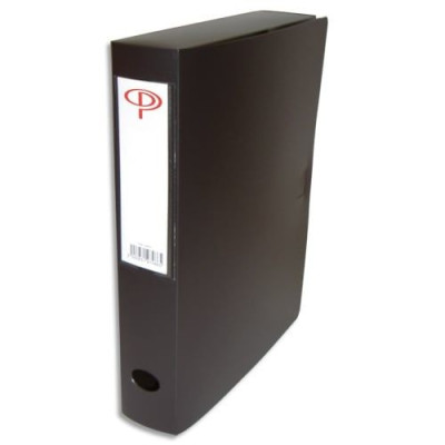 PRG BOITE CLASSEMENT DOS 6CM PP NOIR