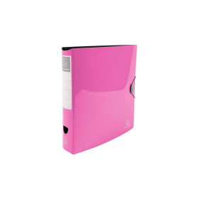 C.L rigide A4 D75mm Iderama PP rose