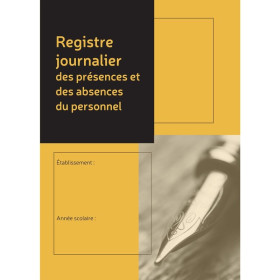 REG JOURN. DU PERSONNEL 297X210 24P FSC