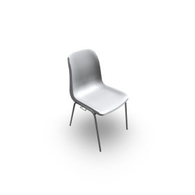 MEETING+ CHAISE 4P COQUE NORMA LE POLYPRO SANS PIECES D'ACCROCHES PT SQ