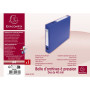 Boite de class D40mm pression PP bleu
